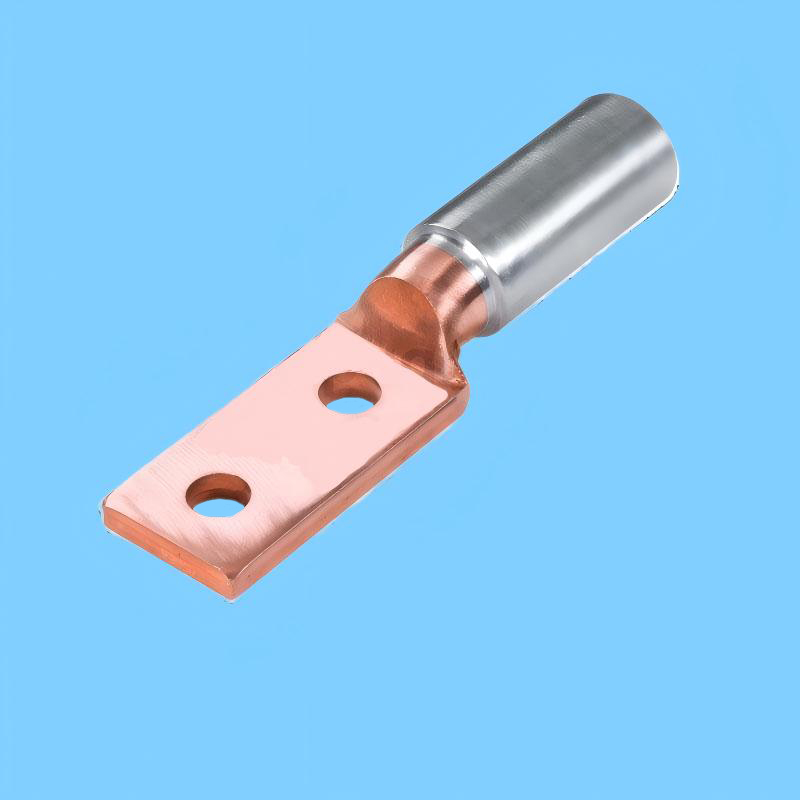 DTLF-S Square Head Double Holes Bimetal Cable Lugs